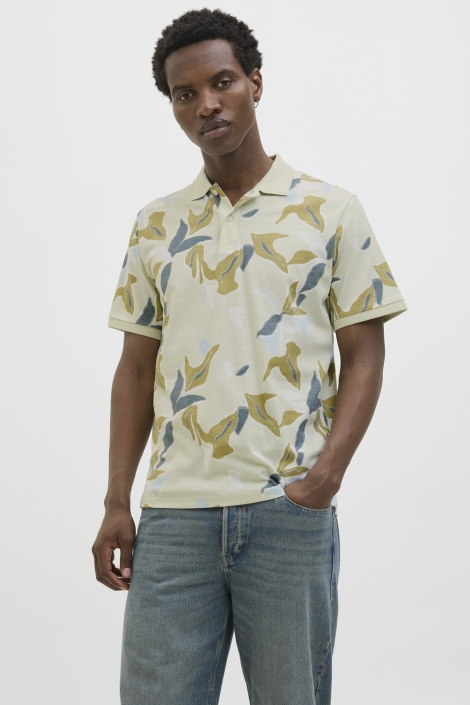 Jack & Jones joralmeria aop polo ss
